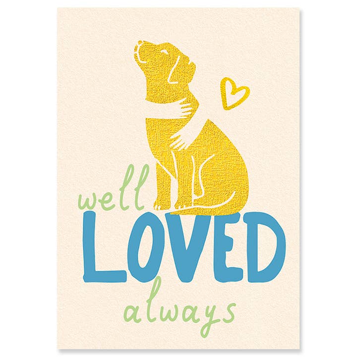 Calypso Cards Inc. - Wholesale Sympathy Card - WELL LOVED | J&M MARTINEZ PET SYMPATHY CARD