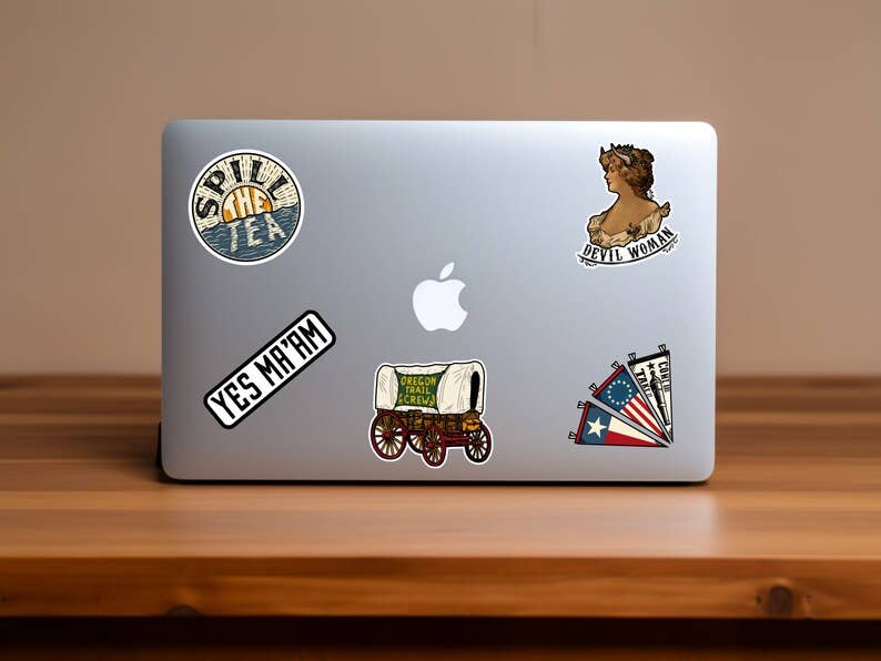 Pilgrim Trading Post - Wholesale Sticker - 13 Colonies American Flag Sticker3