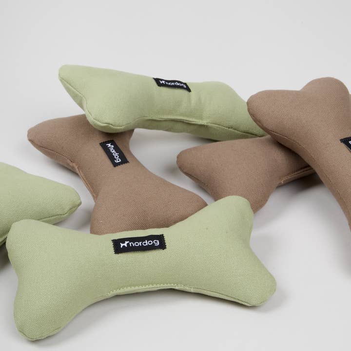 Nordog - Vente Peluche – chien - Mocca Soft Dog Bone1