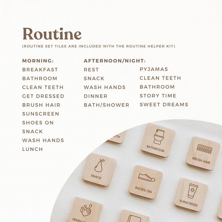 Second Scout - Wholesale Magnet - Picture Tiles - Routine set
