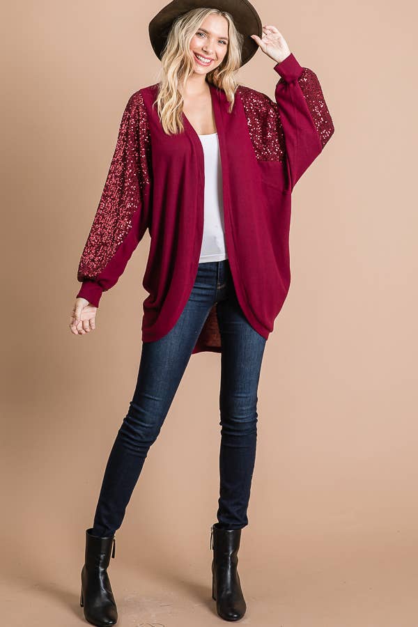 7th Ray - Wholesale Cardigan - Women's - Chill Embrace Women's Casual Cardigan T36553