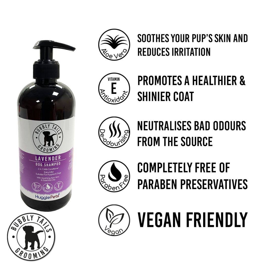 HugglePets - Venta al por mayor Champú - Perros - Champú para perros HugglePets Bubbly Tails9