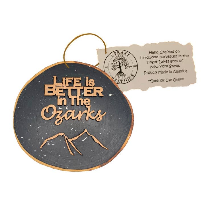 Spears Creations - Wholesale Sign - Ozark Mountains,Ozarks,Ozark Mountain Souvenirs,Mountains3