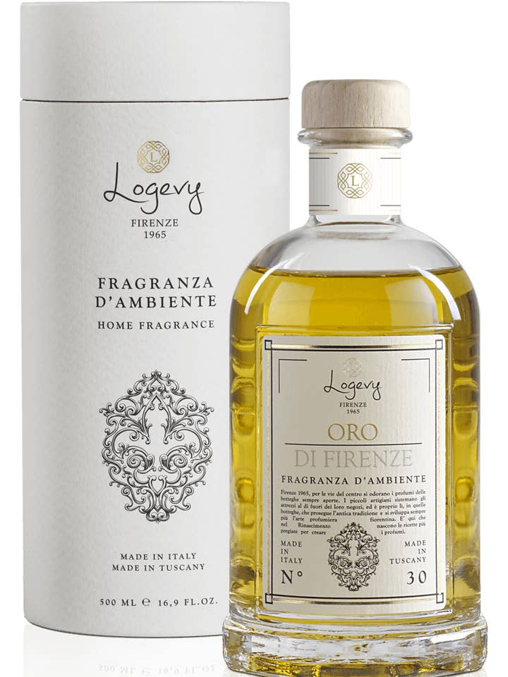 Home Fragrances  Oro di Firenze 250ml + Sticks for wholesale by Logevy Firenze 1965 - US