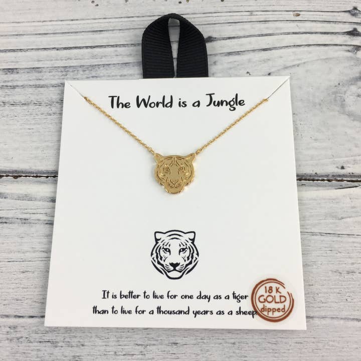 SongLily - Wholesale Pendant/Charm Necklace - Tiger head necklace