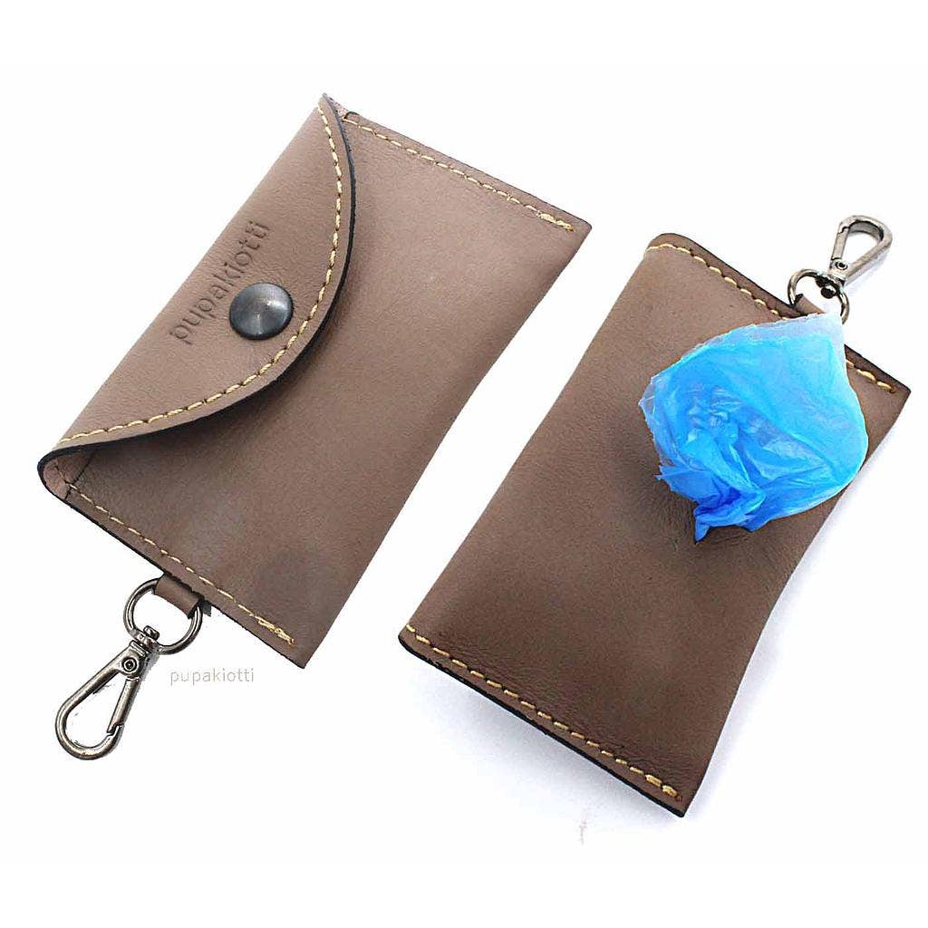 Pupakiotti Pets, Brand in Italy Srl. – wholesale Godisväska  - Hund – Premium äkta läderpåshållare med ficka för hundar7