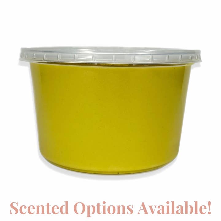 Scented/Unscented Yellow Whipped African Shea Butter for wholesale by Royal Glow Collection