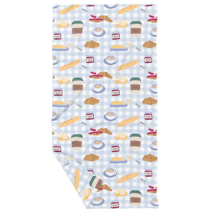 June Apothicarie - Wholesale Tea Towel - The Bakery Double Sided Waffle Dish Towel