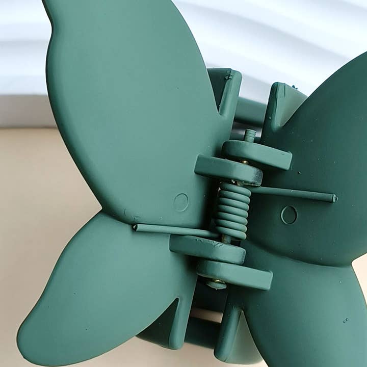 ACCITY - Wholesale Hair Clip - Women's - Matte Butterfly Hair Claw Clip – Strong & Stylish_CWAHA008731