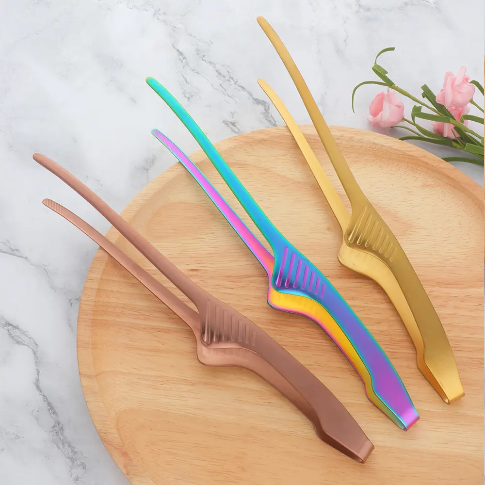Sostraw & SmartThings - Wholesale Kitchen Tong - Chef's Tong 24 cm length - 4 colors7