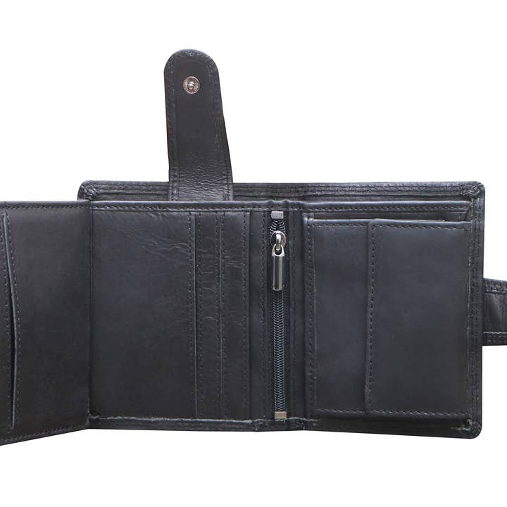 Greenwood - Wholesale Wallet - Unisex - Josy Wallet Women RFID Protection Small Wallet Leather Men13