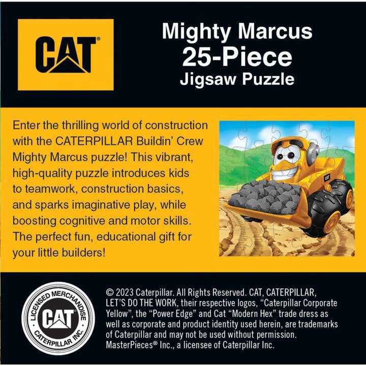Masterpieces Puzzles - Wholesale Puzzle - Kids - CAT - Mighty Marcus 25 Piece Puzzle2