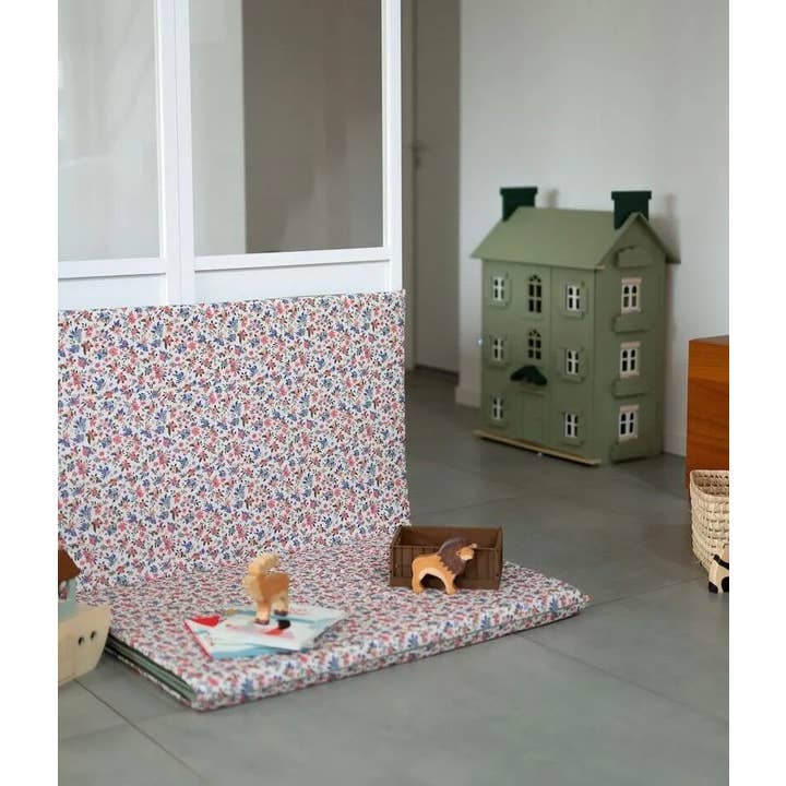 Manufacture des bébés français - Wholesale Play Mat - Kids & Baby - Vintage flowers waterproof play mat3