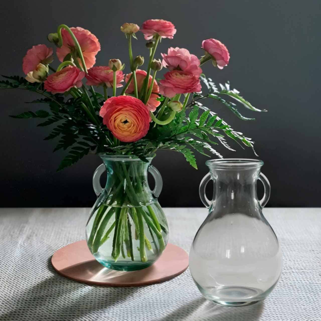 Couronne Co. - Wholesale Vase - 6 1/4" Small French Country Glass Vase4