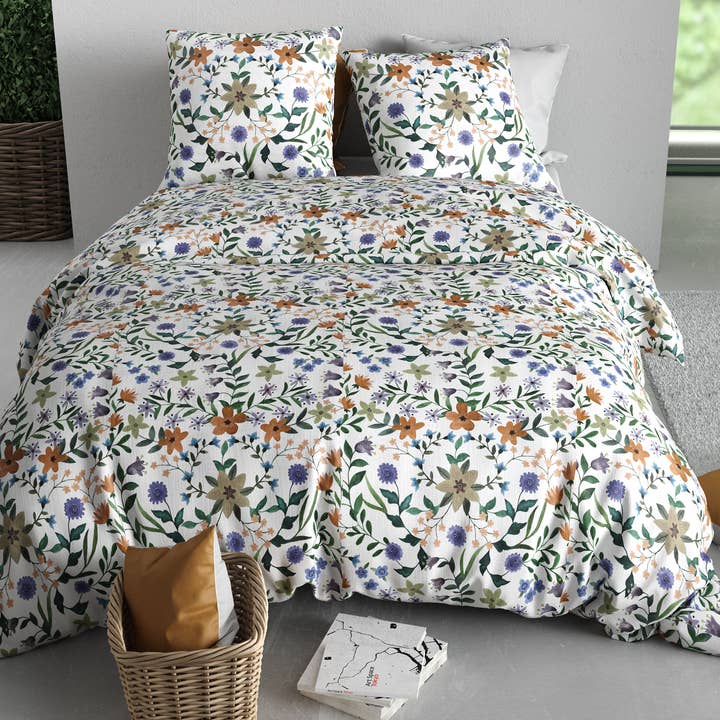 Conjunto de Capa de Edredão 3pcs 100% Algodão 57 fios Spira por atacado de Atelier Du Coton