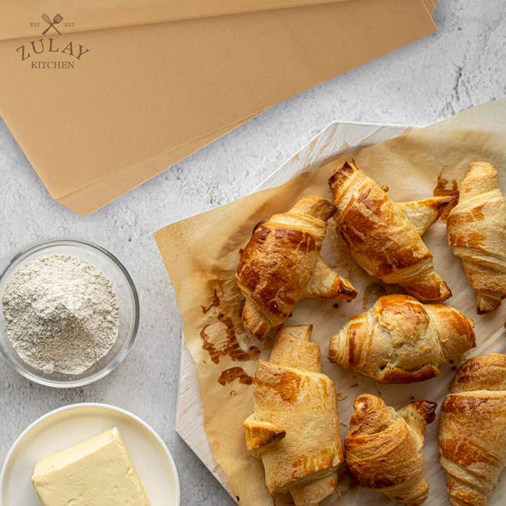 Zulay Kitchen - Wholesale Baking Sheet/Mat - 200 Pcs Parchment Paper Sheets - 12x16