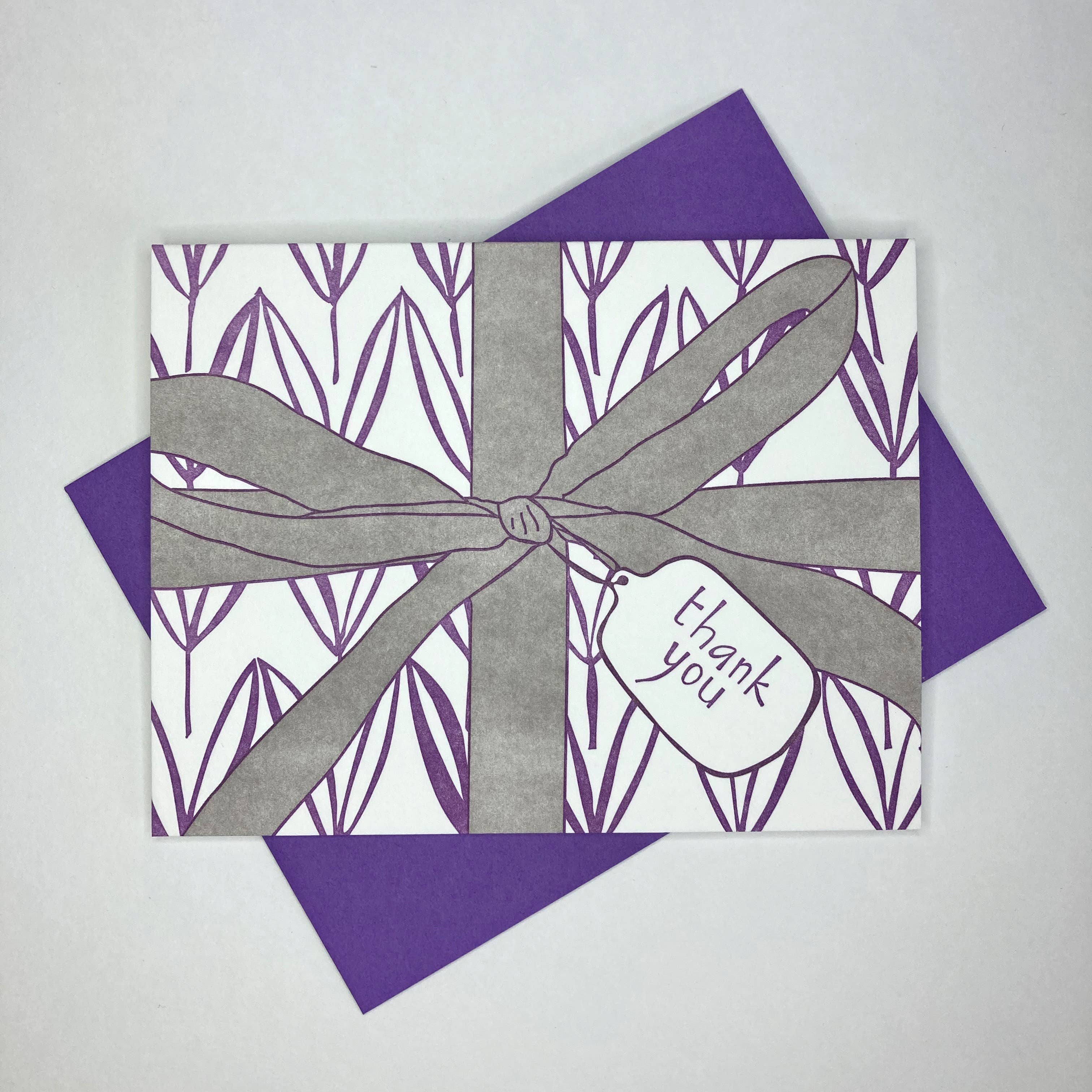 May Day Studio – postal de agradecimento por atacado – Cartão de impressão tipográfica de agradecimento0