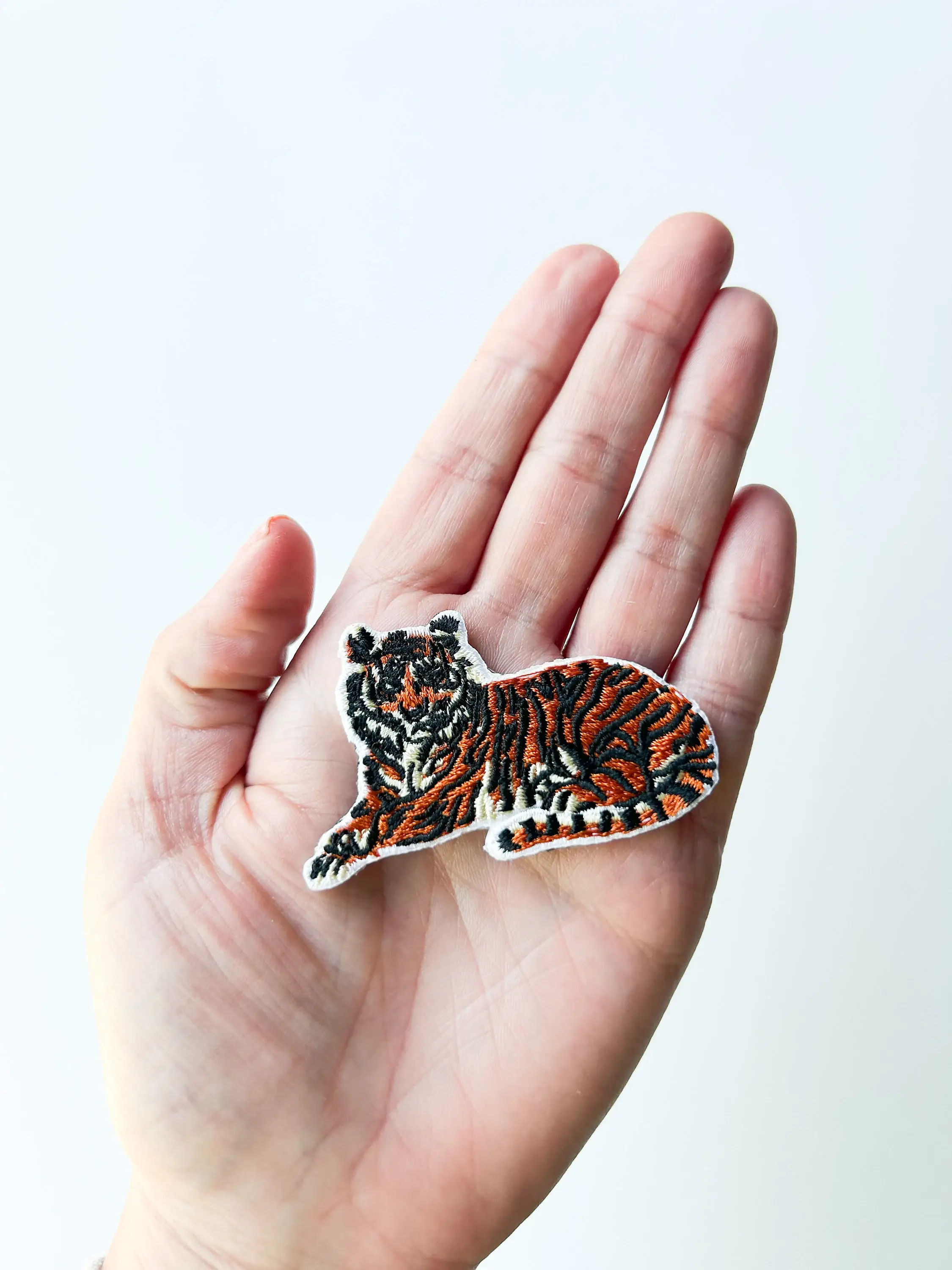 Field Trip Threads - Wholesale Patch - Tiger Embroidered Iron-On Patch2