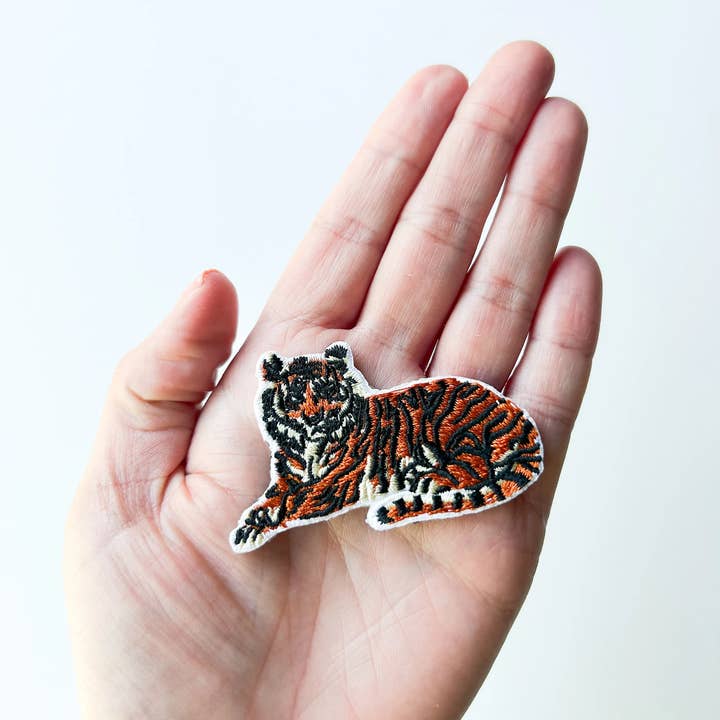 Field Trip Threads - Wholesale Patch - Tiger Embroidered Iron-On Patch2