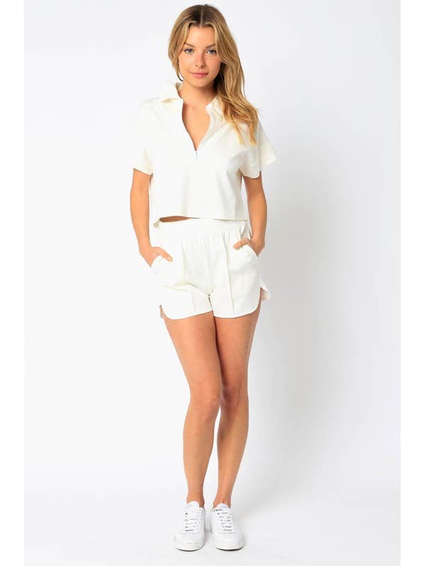 Olivaceous - Wholesale Shorts - Women's - Track Mini Shorts5