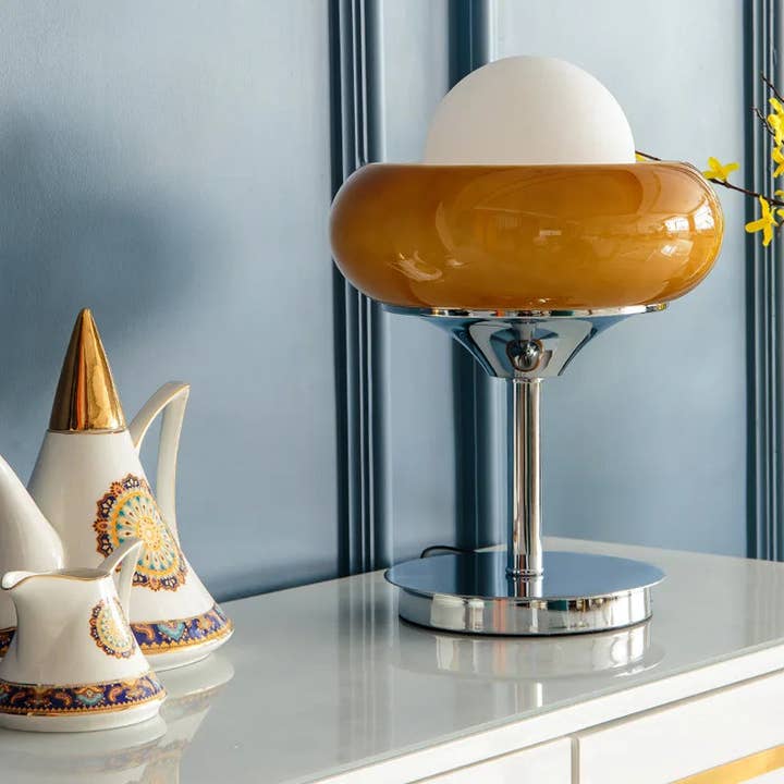 NUMI Lamps - Wholesale Accent/Desk Lamp - Valencia Citrus Glow Table Lamp