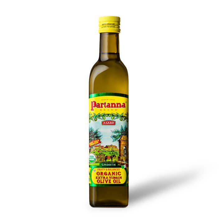 Partanna Sicilian Organic Unfiltered Extra Virgin Olive Oil for wholesale by Partanna Foods