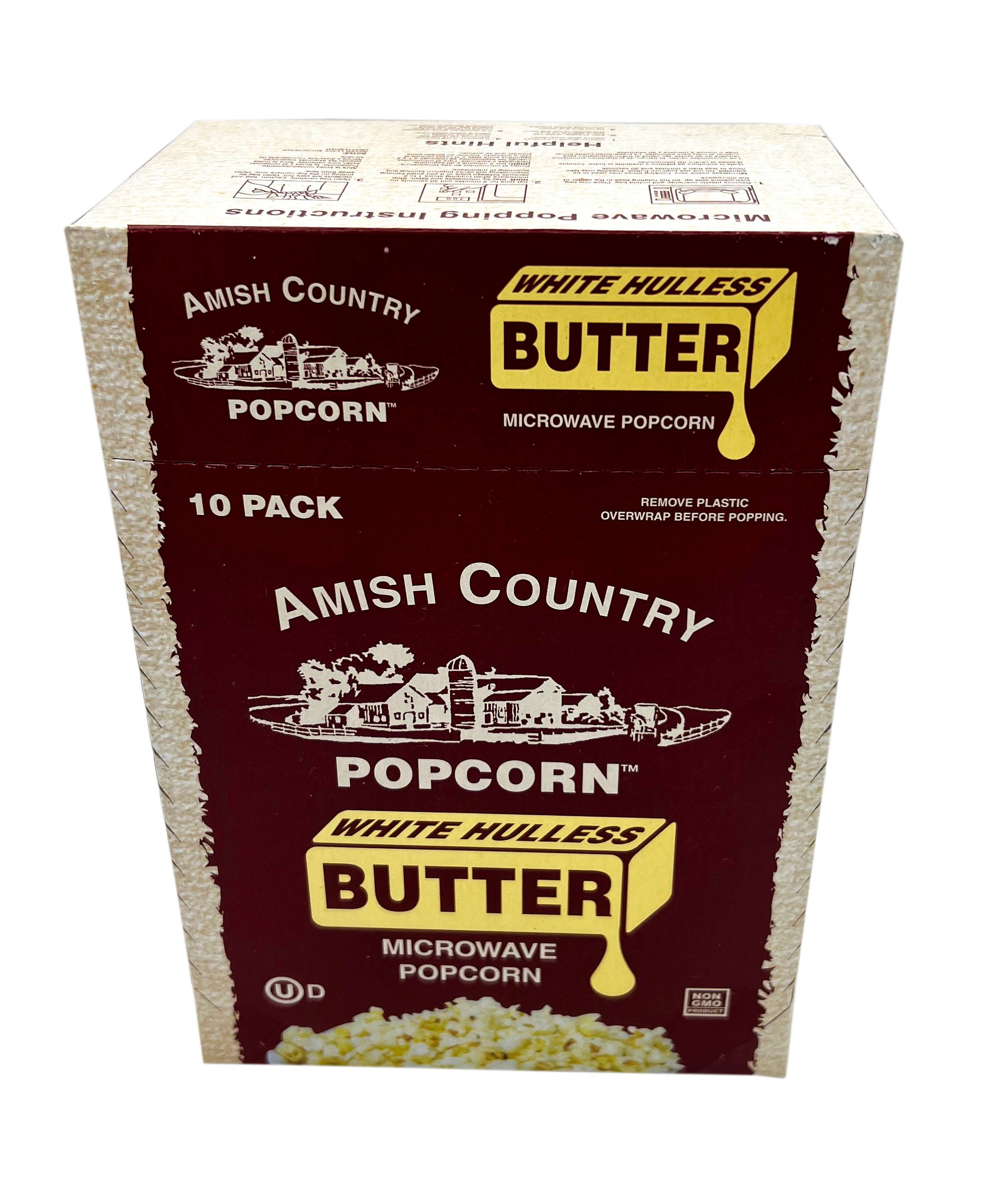 Amish Country Popcorn - Wholesale Popcorn - Mixed Case of 10pk Microwave Popcorn (6/10pk per case)5