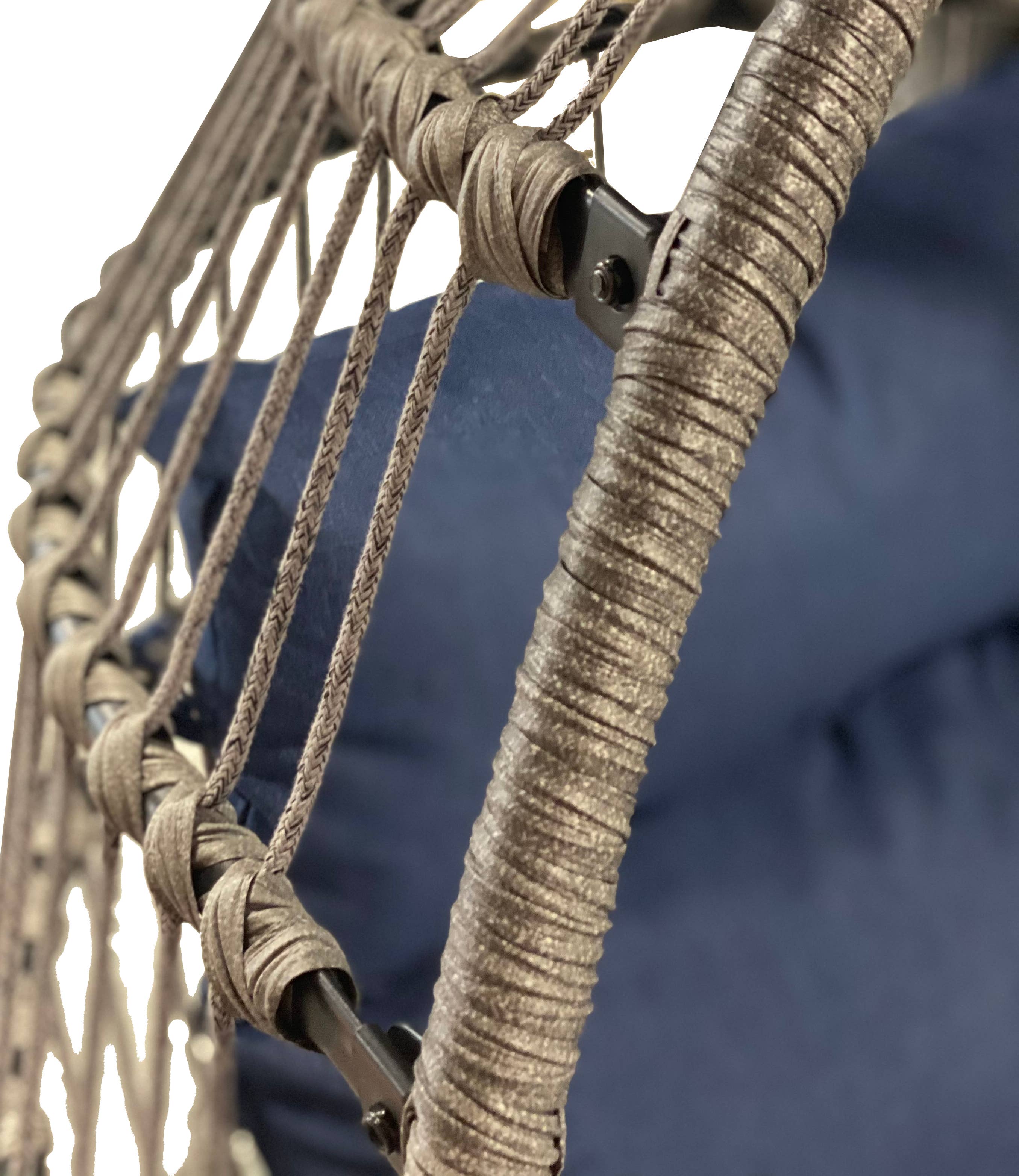 InSideOut - Wholesale Egg Chair - Deluxe Wicker Hanging Egg Chair with Removeable Canopy4