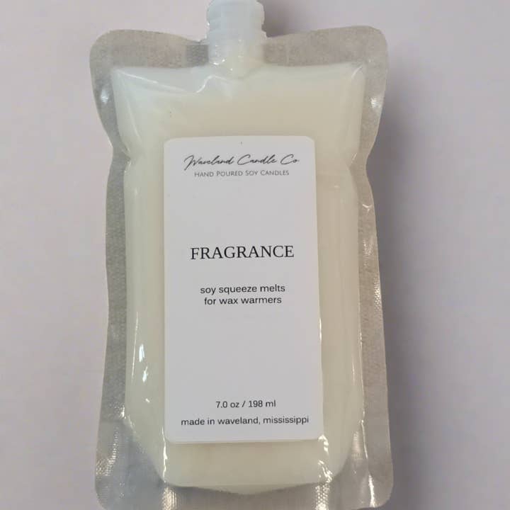 7.0 oz Squeezable Soy Melts for wholesale by Waveland Candle Company