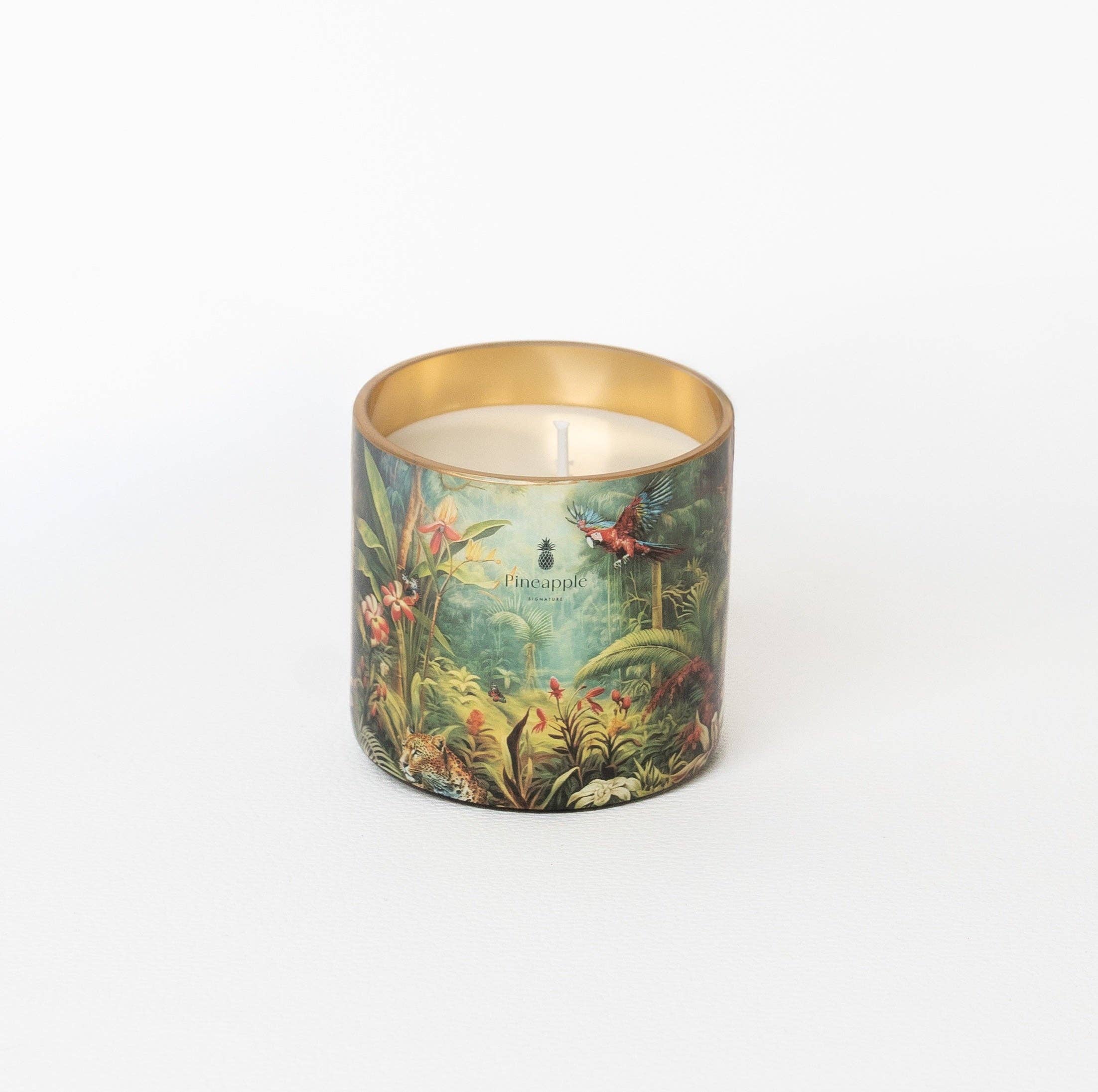 PINEAPPLE SIGNATURE – wholesale Burkljus – Doftljus 100% vegetabiliskt vax - Dekor La Vie Sauvage8