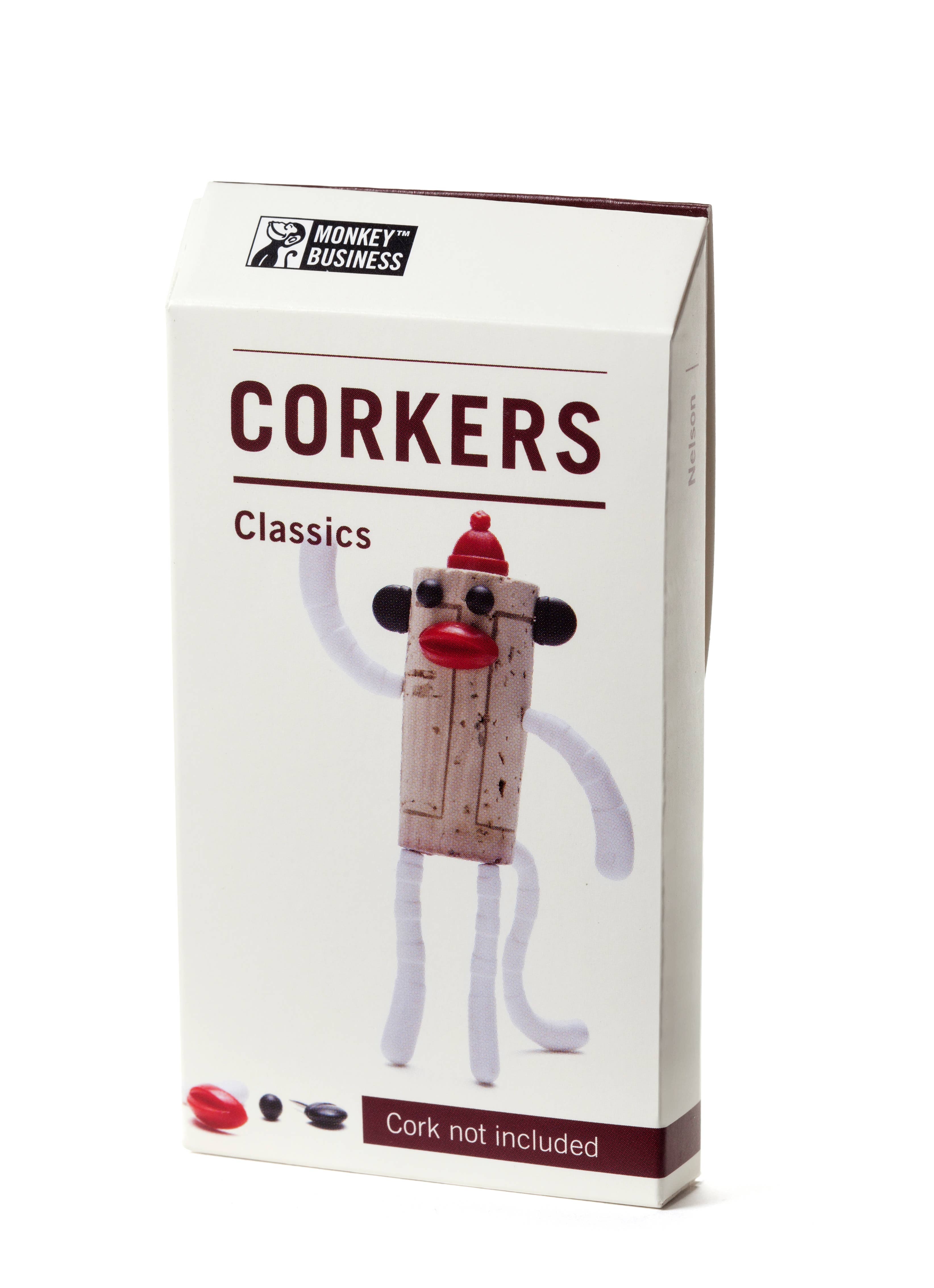 Monkey Business Design USA LLC - Vente Bouchon de vin - Figurines pour amateurs de vin | Jouets classiques Corkers9