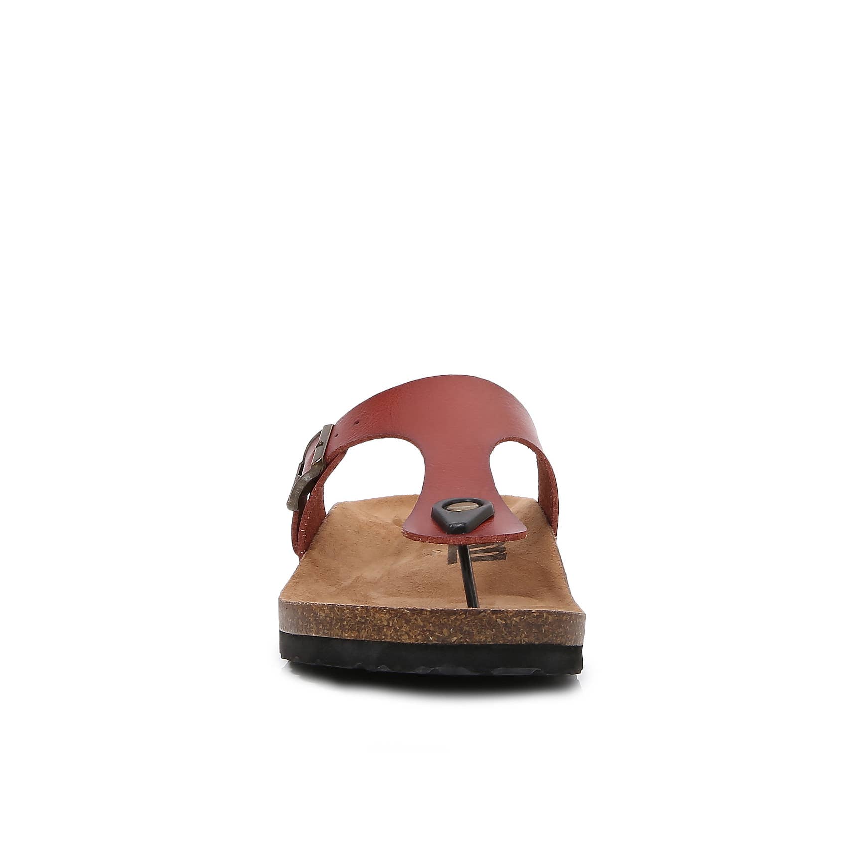 Shop Lev – wholesale Sandals – Women's – [PACK] Women Soft Cork PU Leather T Strap Flip Flops Slipper2