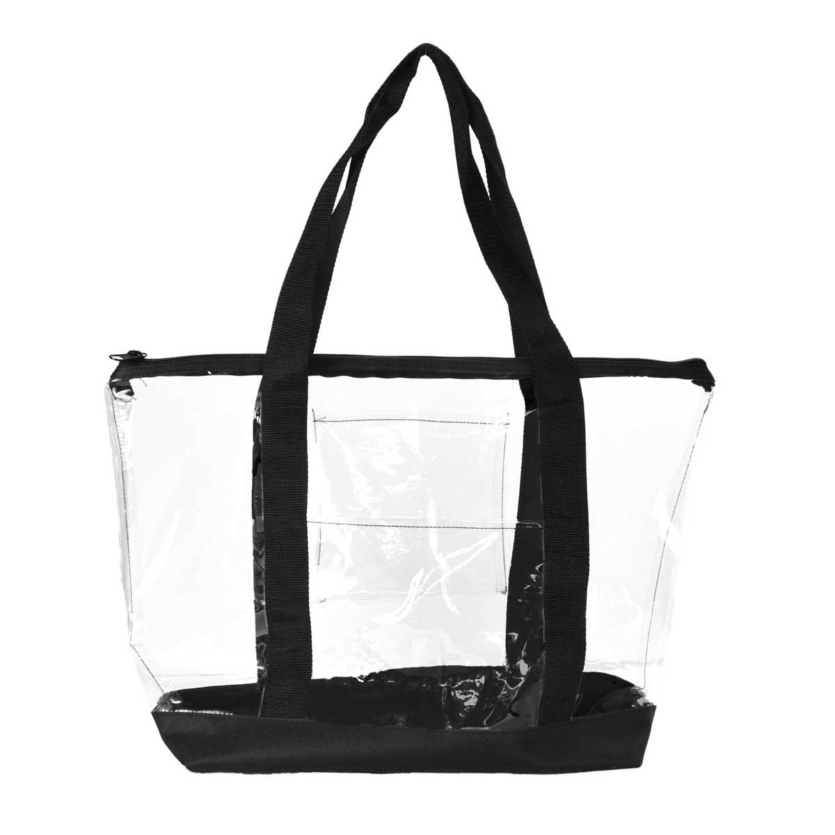 Dalix - Vente Tote bag – femme - Dalix sac transparent de sécurité à bandoulière pour travail et courses0