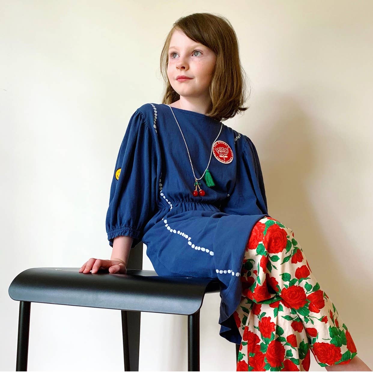 Gunner & Lux – Colar - Crianças por atacado – Colar de Cerejas com Strass4