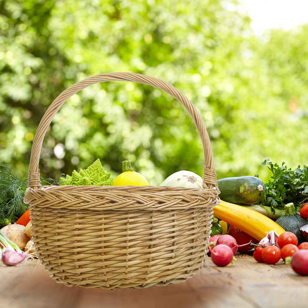 Creaciones Meng - Wholesale Basket - Buff wicker baskets set 3 pieces1