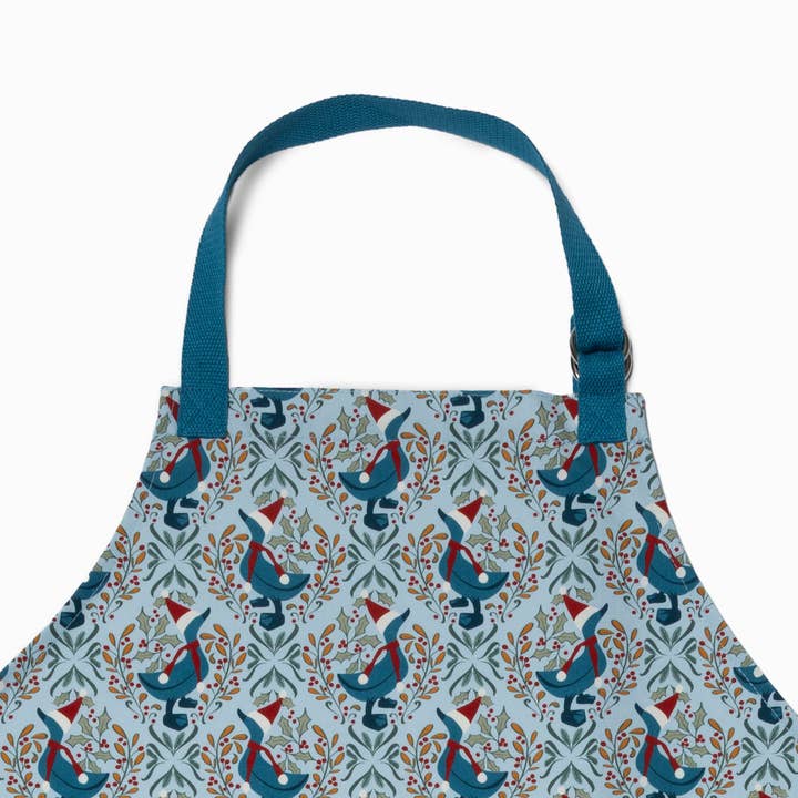 New Wing Studio - Wholesale Apron - Apron-Adult | Duck the Halls2