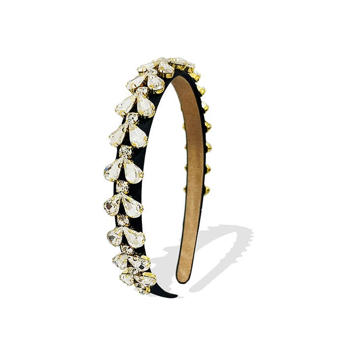 AMORINO SRL - Vendita all'ingrosso Fascia per capelli - Donna - CERCHIETTO CON CRISTALLI - PP2288D6562