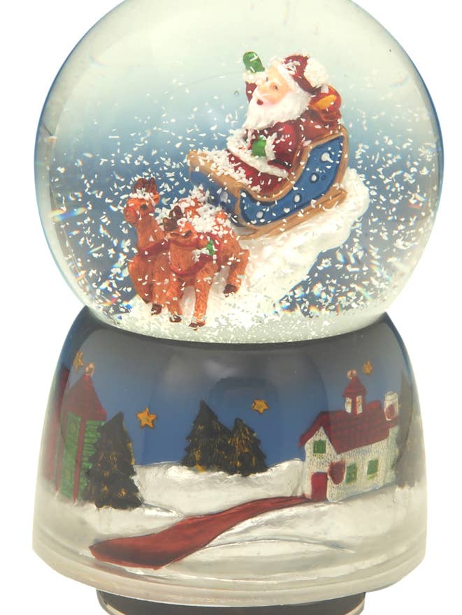 Boule à neige Santa Claus II pour la vente par Musicbox Kingdom