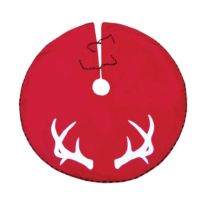 C&F Home - Vente Jupes de sapin de Noël - Jupe en bois de cerf de Noël en promotion0