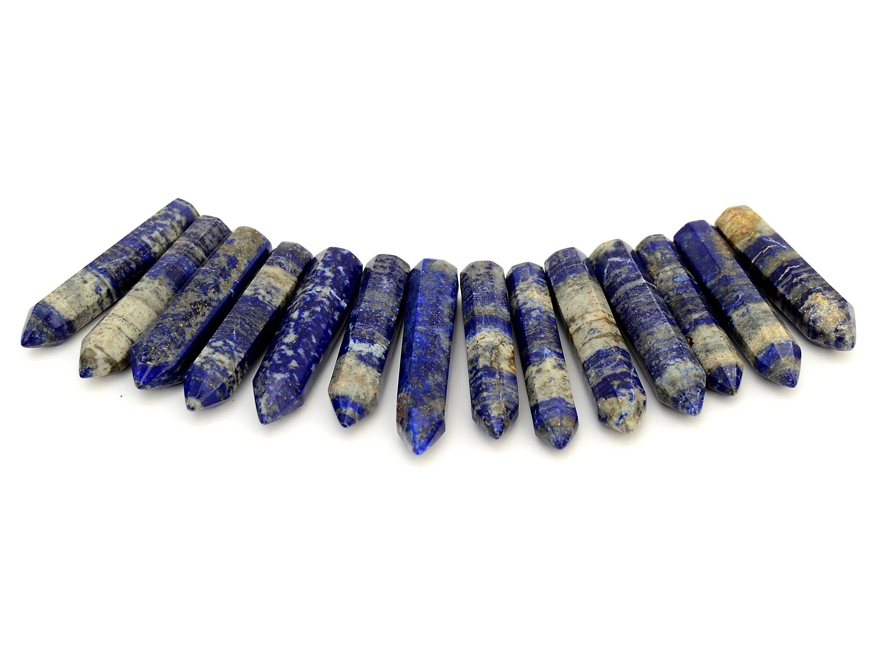 Kaia & Crystals - Wholesale Spiritual Stone/Crystal - Lapis Lazuli Point Crystal (50mm - 55mm)4