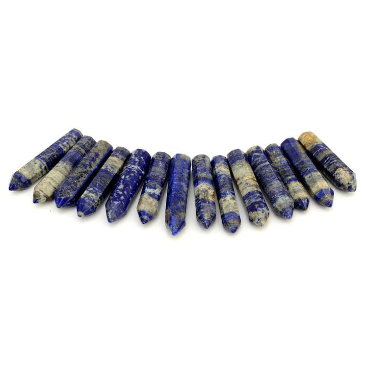 Kaia & Crystals - Wholesale Spiritual Stone/Crystal - Lapis Lazuli Point Crystal (50mm - 55mm)4