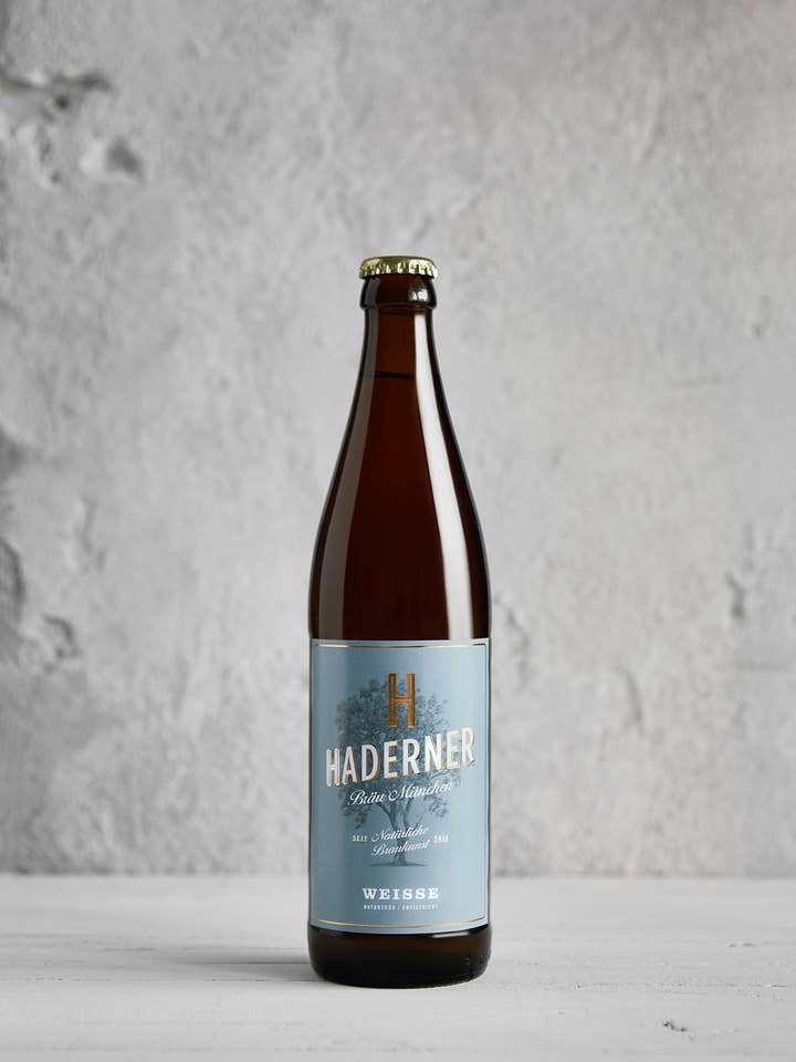 Birra di frumento Haderner per la vendita all'ingrosso da parte di Haderner Bräu - Münchner Girgbräu GmbH