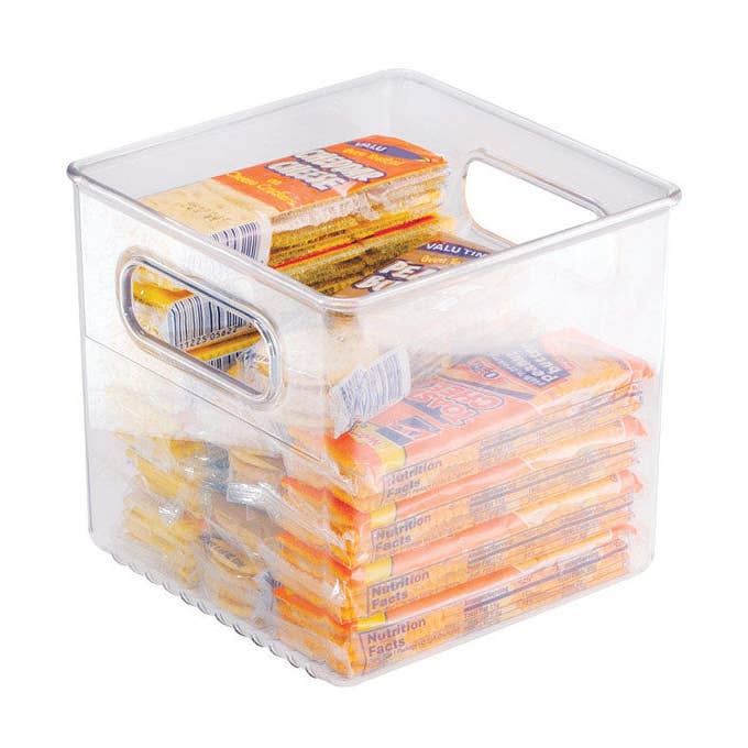 Everyday Supply Co - Wholesale Storage Bin - iDesign Clear Storage Bin 6"x6"x6"0