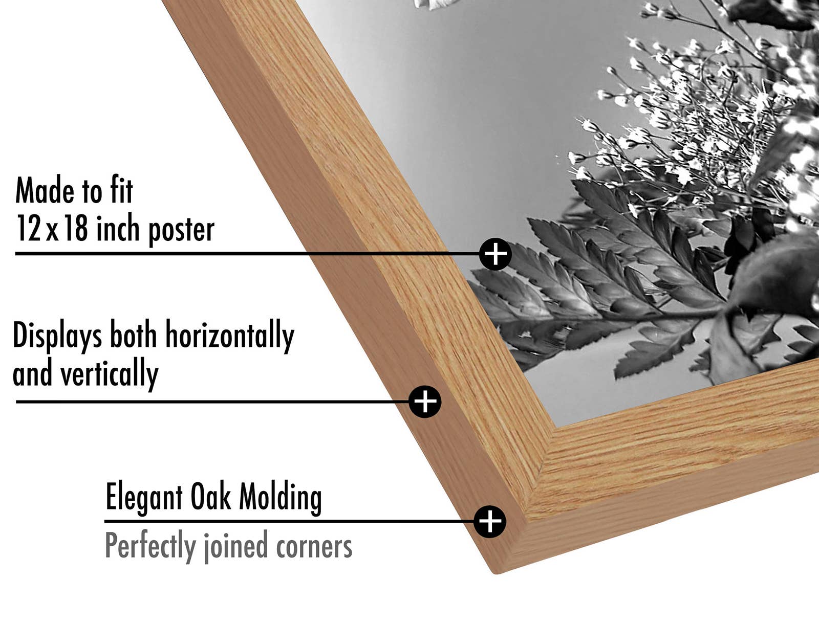 Americanflat - Wholesale Picture Frame - Americanflat Poster Frame with Wide Molding79