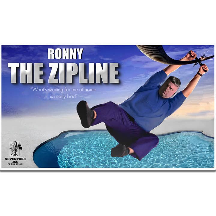 Sticker Bull - Wholesale Sticker - Ronny The Zipline I Think You Should Leave Sticker