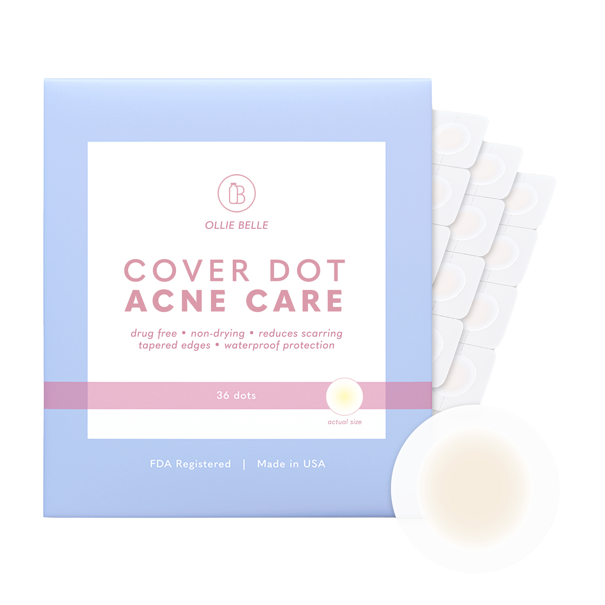 SMARTMED - Wholesale Hydrocolloïde acnepleister - Cover Dot Acne Care 24 - 120 pleisters tegen acne11