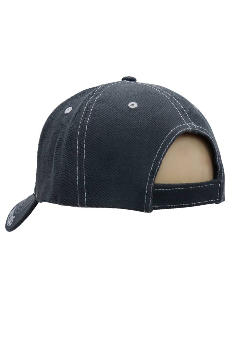 Cap Zone - Wholesale Baseball Cap - Unisex - Texas Arc Logo Contrast Stitched Baseball Cap7