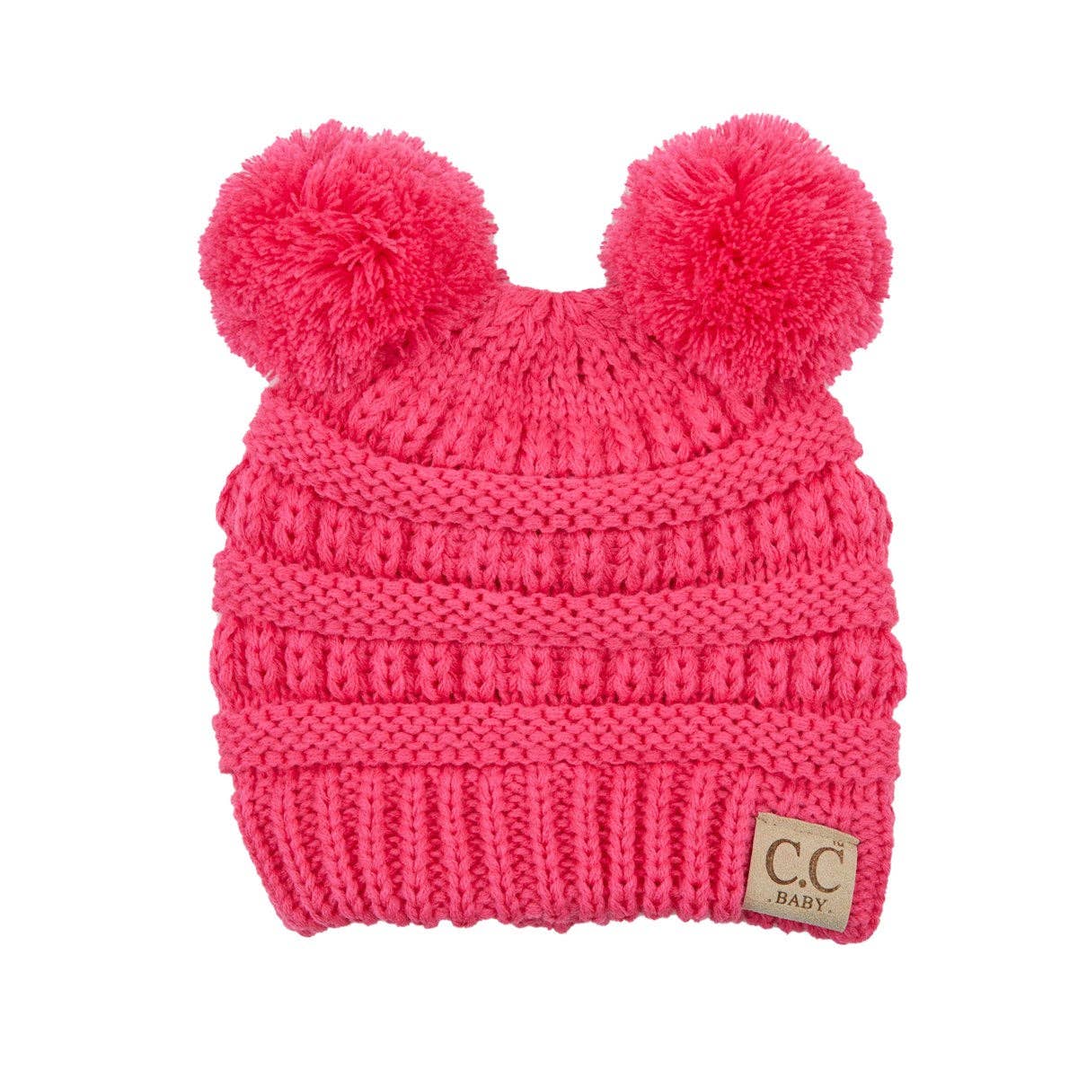 Truly Contagious - Wholesale Beanie - Kids - Cc Baby Pom Beanie  ( BABY-23POMPOM )4