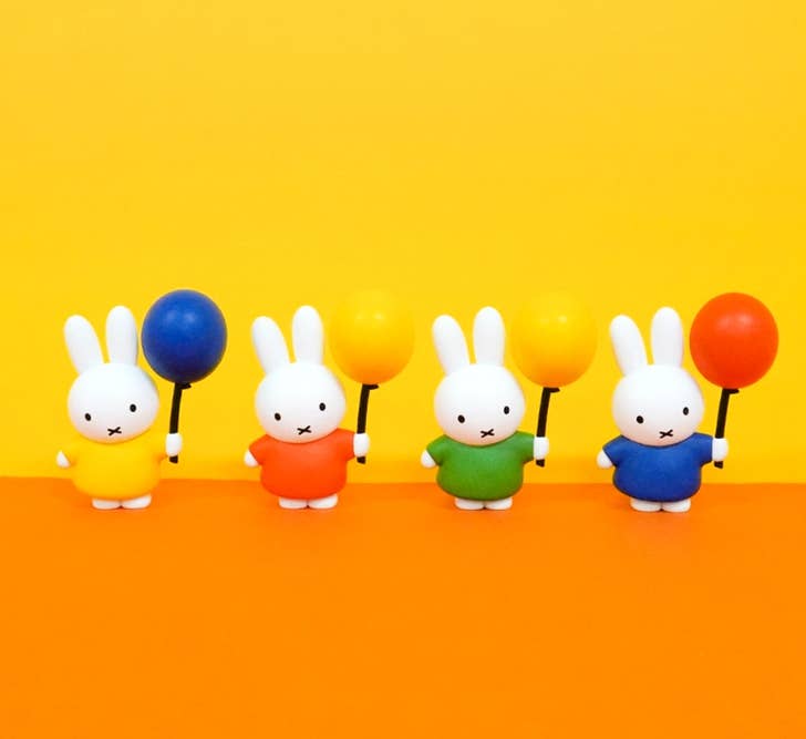 K-Wonderland – wholesale Dekorativ statyett – Miffy-ballongfigur – Specialutgåva för 70-årsjubileum3