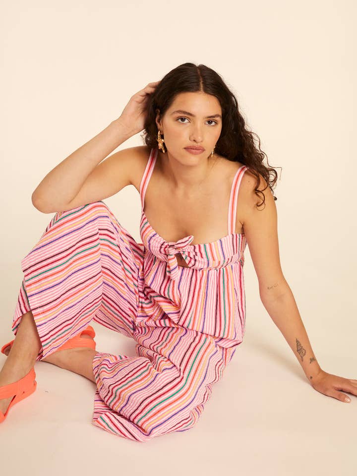 MONO ANUDADO RAYAS PINK for wholesale by Pepaloves